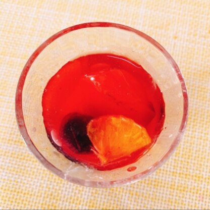 みかんやブルーベリーオレンジで作りました✧˖ෆ˚*ｵｨｼｨෆ(⸝⸝> ᢦ <⸝⸝)ˎˊ˗